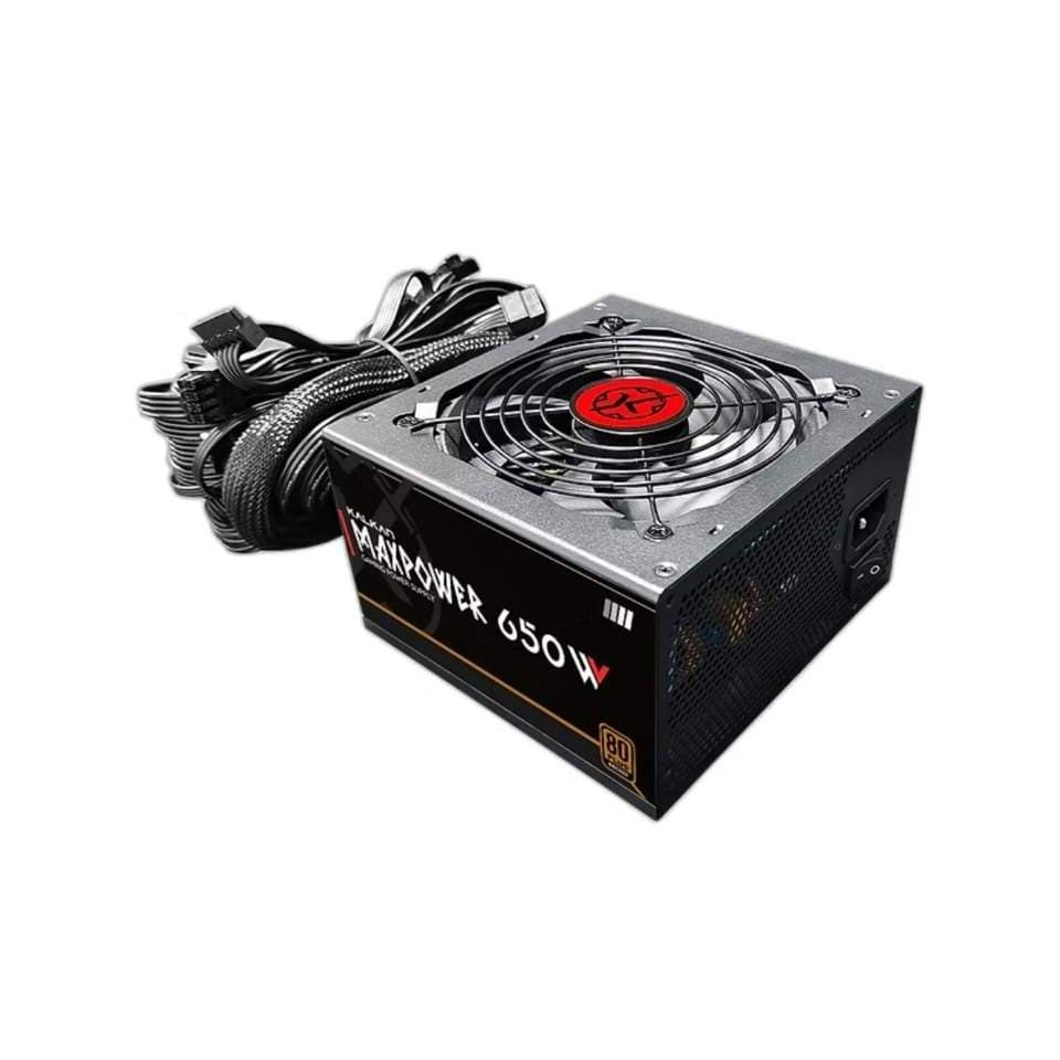 Fonte ATX KALKAN MaxPower 650W [MP-0750W-B] PFC Ativo / 80 Plus Bronze