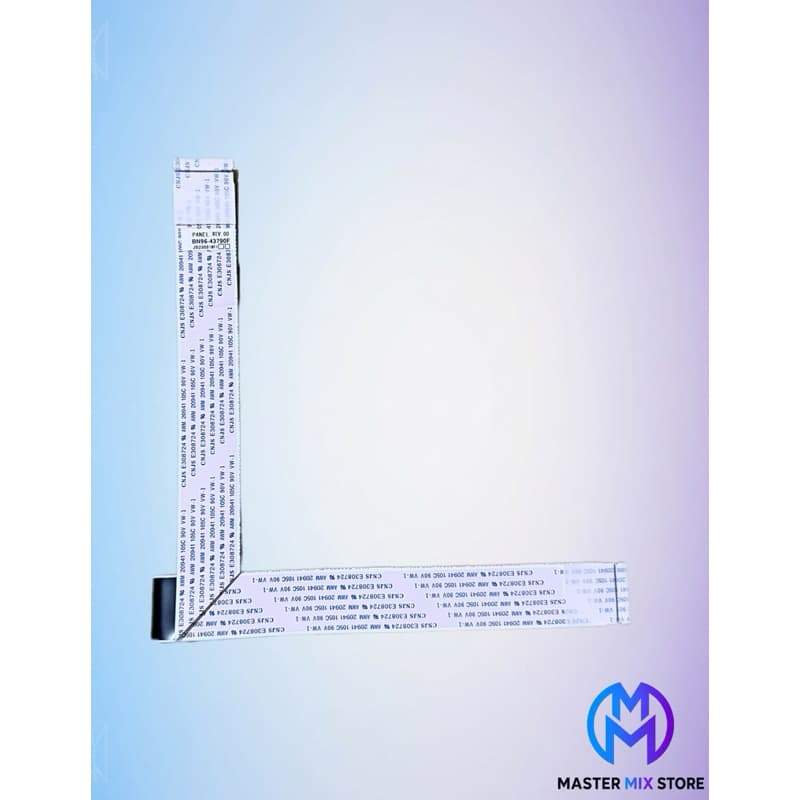 Cabo Flat Lvds TV Samsung UN43T5300AG - Version N° XJ34 / UT5300 / UT5300L_U43TL1 - BN96-43790F - 44cm