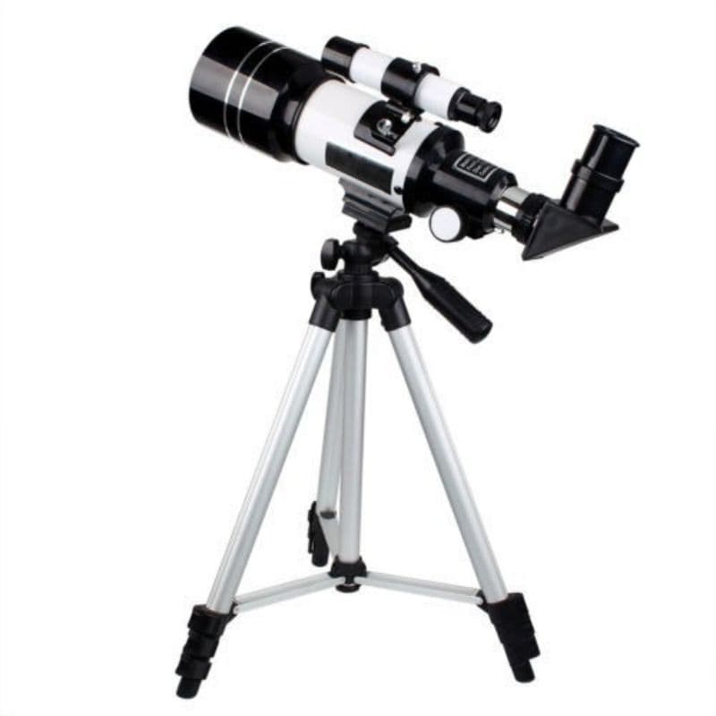 Telescópio Astronômico Refrator F30070M 70mm – Compacto, Leve e de Alta Definição Obs sem caixa vai com bolsa