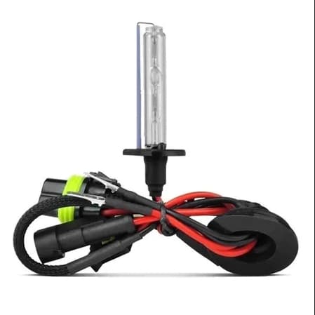 Par xenon H27 6000K para faróis automotivos, luz em tom branco azulado, conferir encaixe- ATENÇÃO NÃO ACOMPANHA REATOR