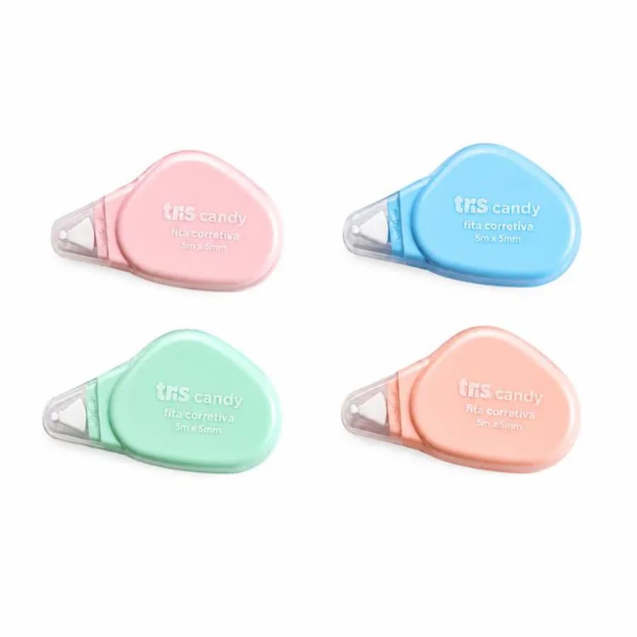 Mini Fita Corretiva Candy Tris Pastel Corretivo