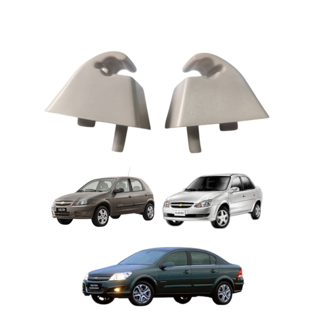 Par Suporte Quebra-Sol Chevrolet Corsa Celta Vectra Prisma Omega