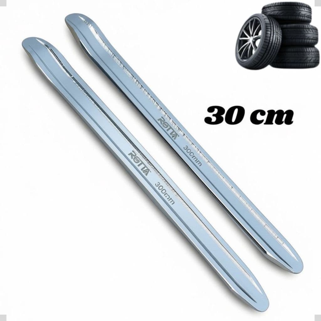 Kit 2 Espátula Para Pneu Moto Chata De 12 Pol. 30 Cm