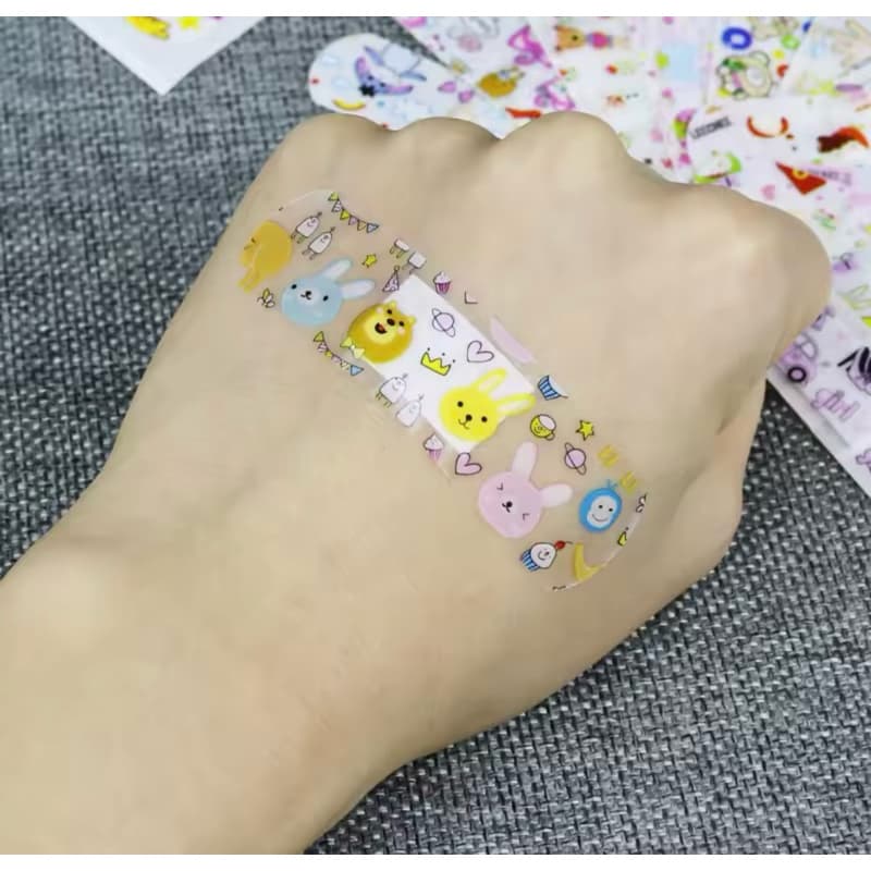 10/20/30/60/90 PCS Caixa Curativo Band Aid Infantil Desenhos Animados Animal Kit Emergência
