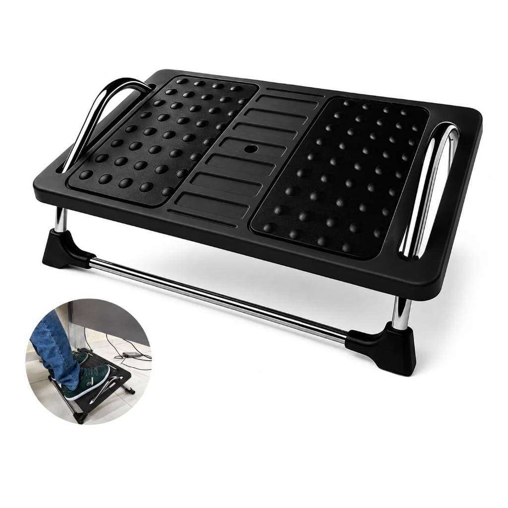 Apoio para os Pés Descanso Suporte Ergonômico Inclinável com Antiderrapante Escritório Home Office Nr17