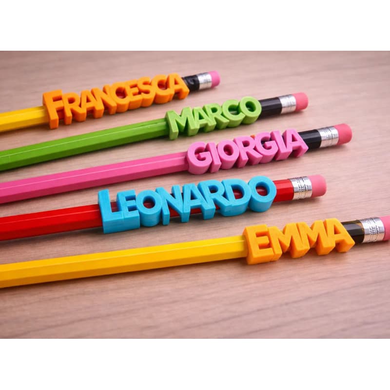 Kit com 25 unidades de ponteira de Lápis Personalizado