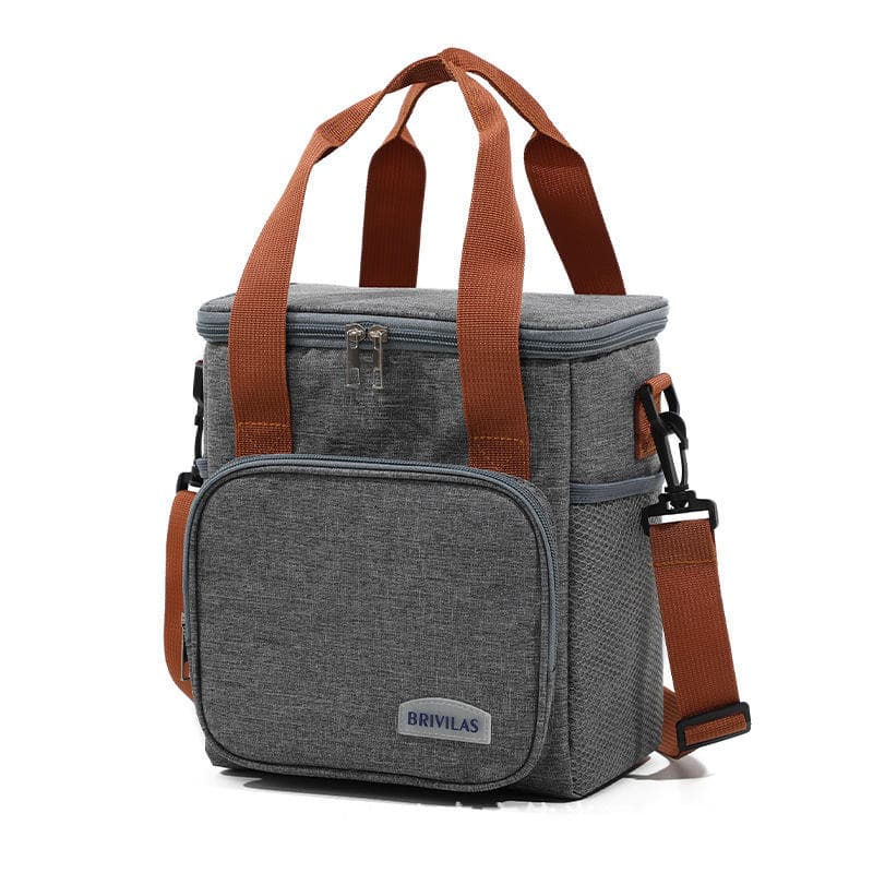 Bolsa Térmica 2 Compartimentos Com Alça De Mão E Lateral Isolamento Térmico Eficiente