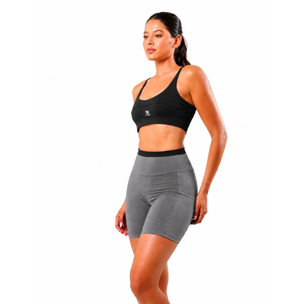 Conjunto Fitness Feminino Top e Short Academia Treino Look Fitness roupa fitness feminina REF1229