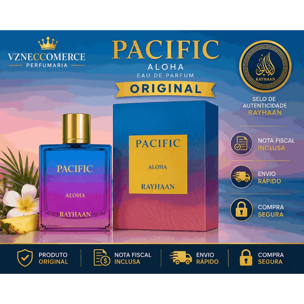 Perfume árabe Rayhaan Pacific Aloha Edp
