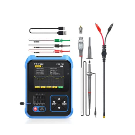 Mini Osciloscópio Digital Fnirsi Dso-tc3 Portátil 3 Canais