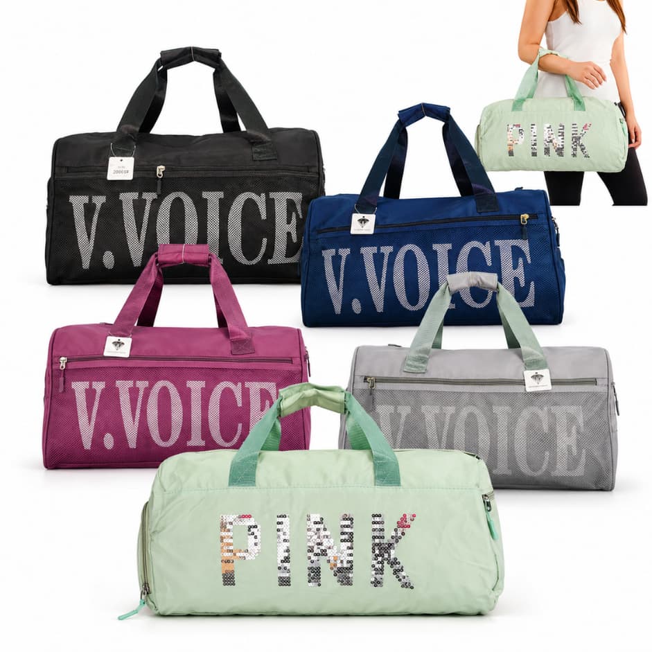 Bolsa Para Academia Fitness Mochila Mala De Mão Viagem Mulher