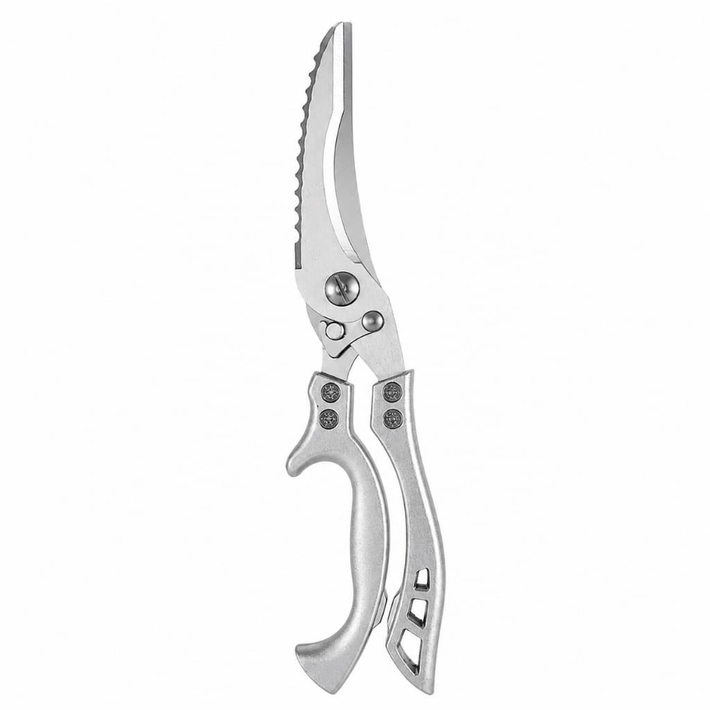 Tesoura de Cozinha Multiuso, Corta Osso de Frango, Peixe, Carnes, Entre Outros LS-315