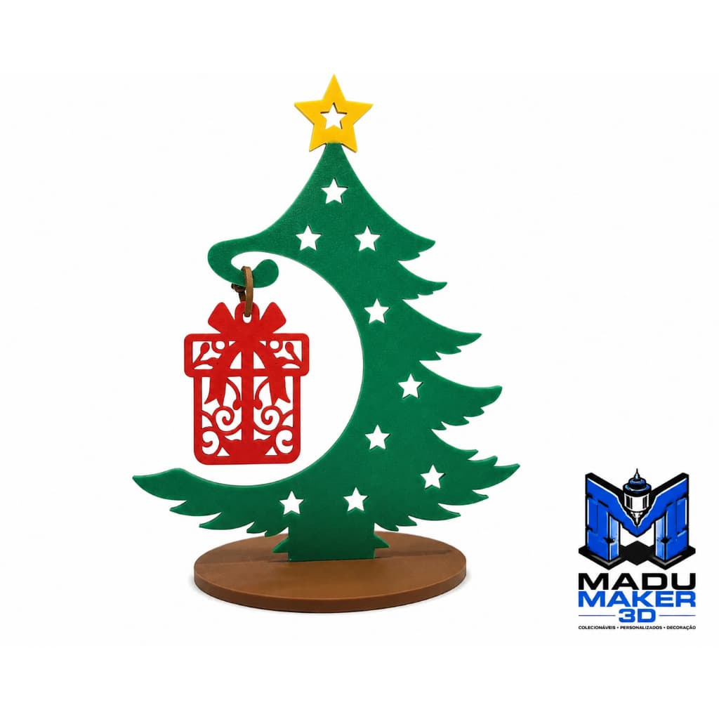 Árvore De Natal Decorativa com pingente