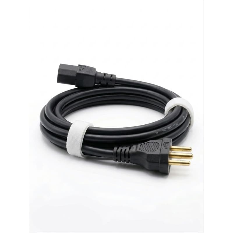 Cabo de Força Energia Padrão Novo 3 Pinos Para Pc e Monitor