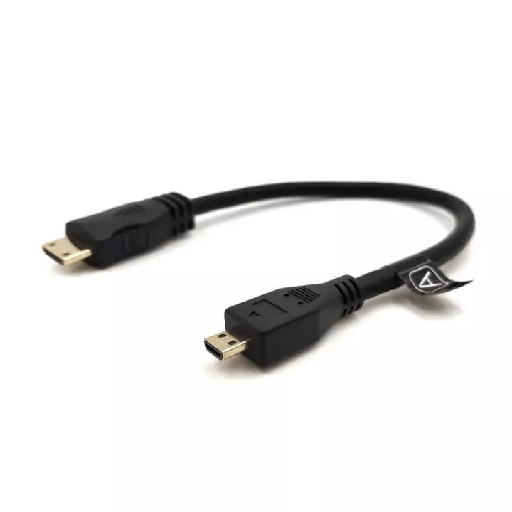 Kit 3 Cabos HDMI Zhiyun HDMI para HDMI Mini HDMI e Micro HDMI