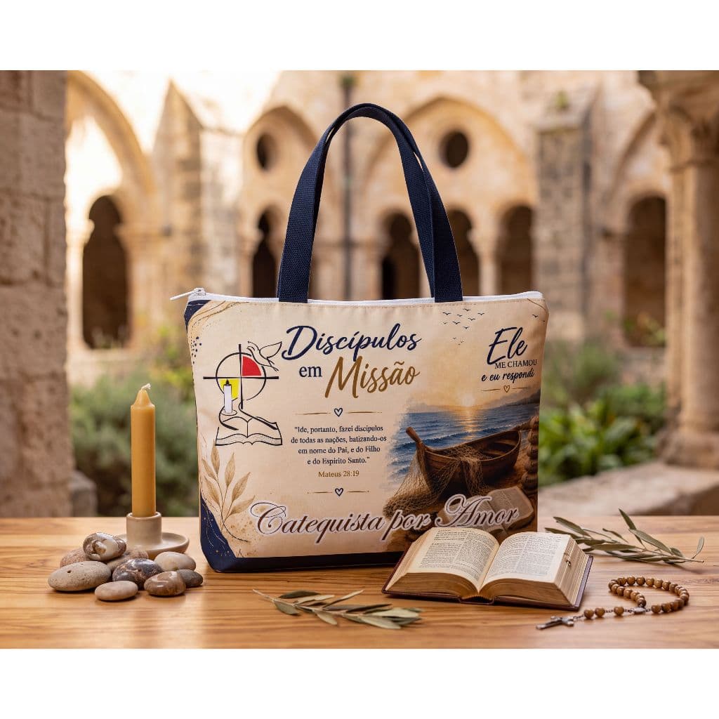 Bolsa Sacola Pasta Ecobag 45x35_Catequista_Catequese_md01
