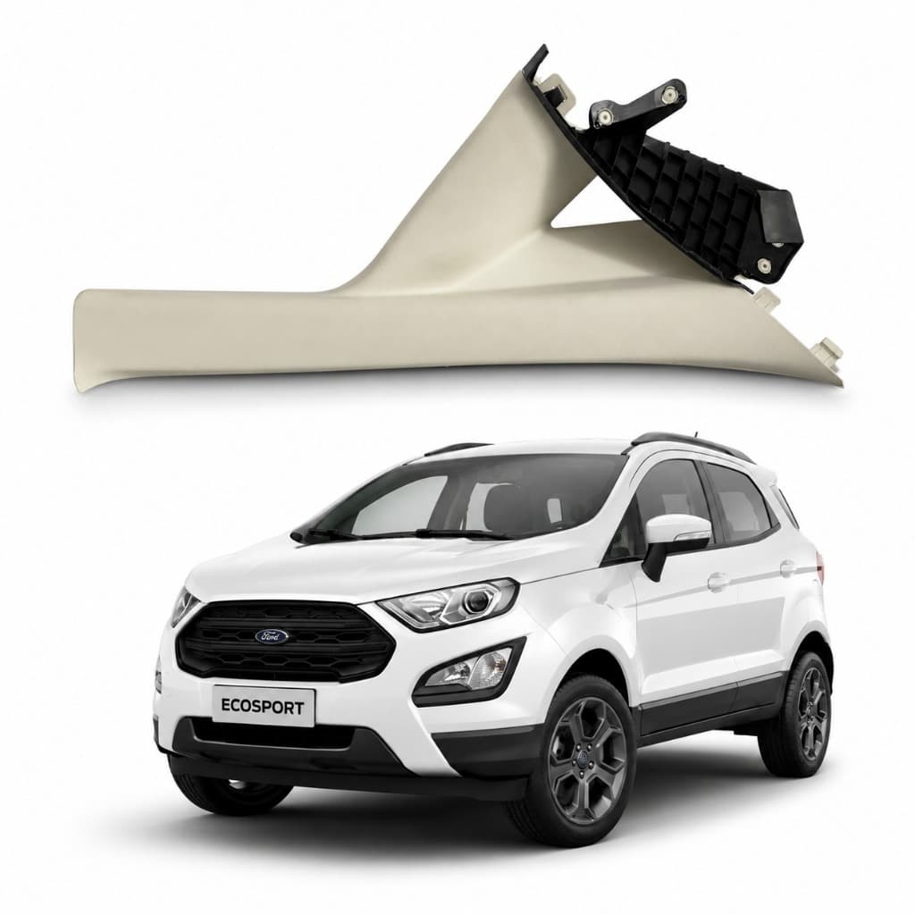 Acabamento Coluna Traseira Direita Ecosport 2017 2019 2021