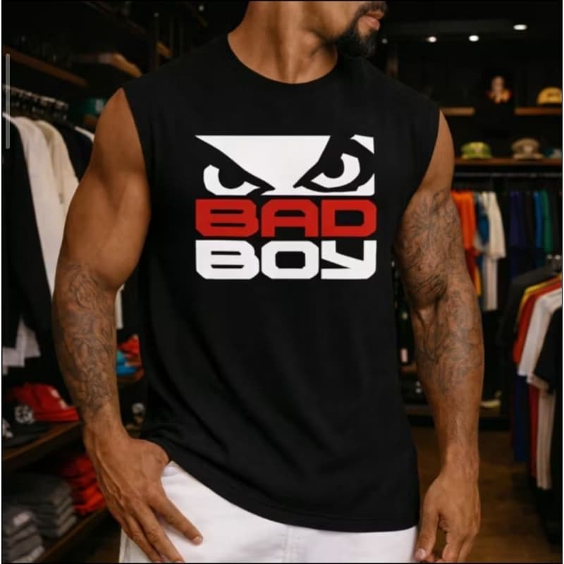 Regata Masculina Estilosa Algodão Camiseta oversized estilo Machão cavada Bad Boy Várias Cores Lançamento