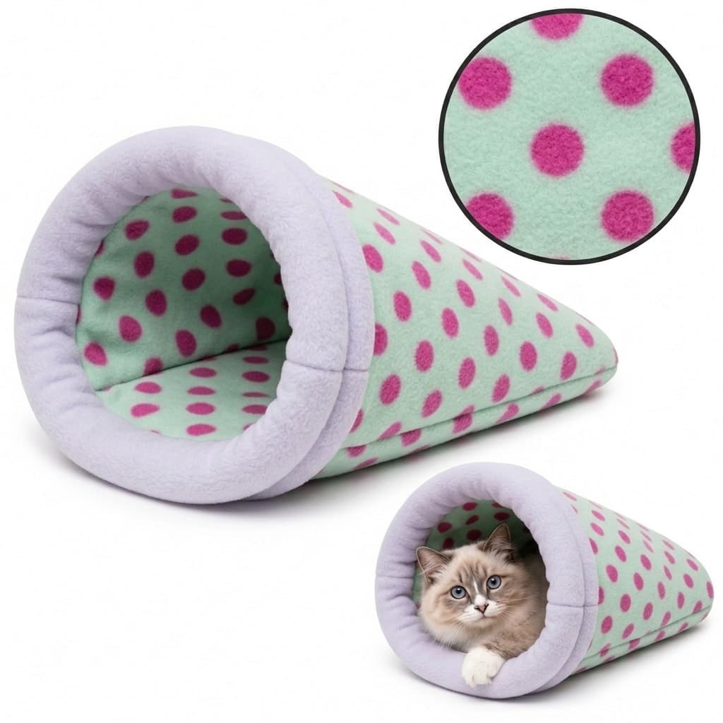 Caminha Toca Saco de Dormir para Gatos Soft Quentinho para o Frio