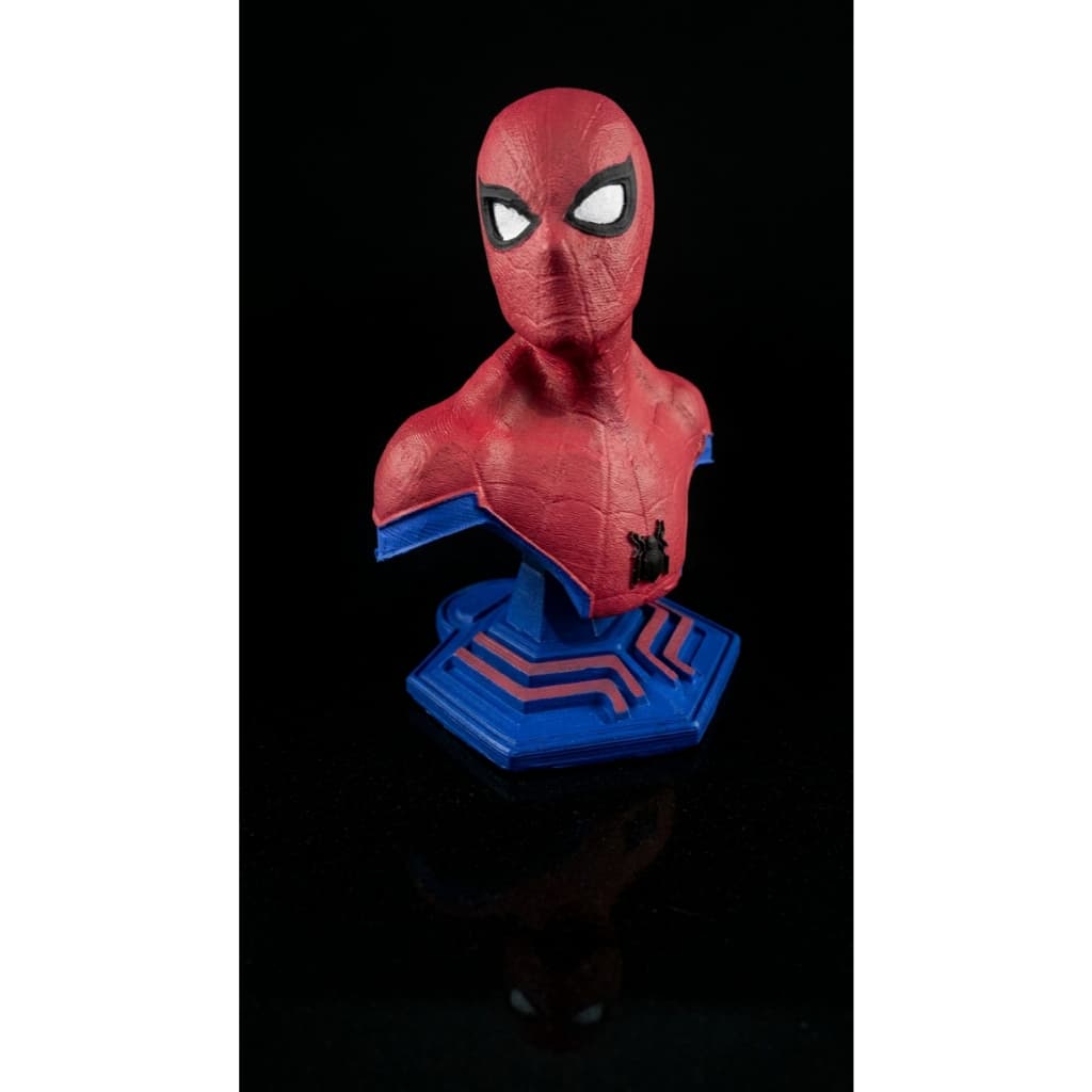 Busto homem aranha Marvel