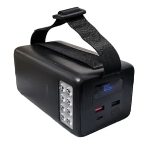 Power Bank 60000mAh 22,5W Com Lanterna LED Display Digital