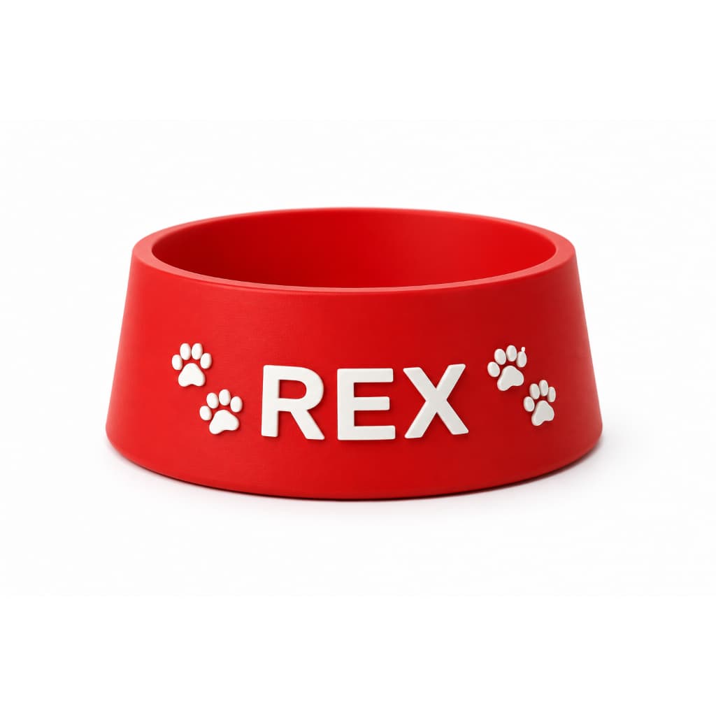 Comedouro Personalizado com Nome para Cachorro e Gato | Tigela Pet