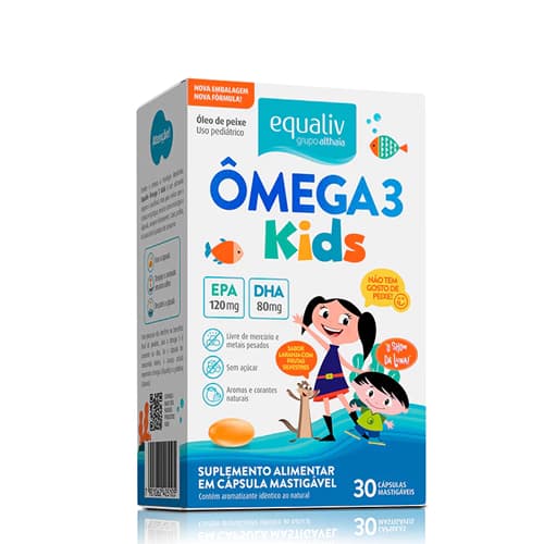 Ômega 3 Kids 30 Cápsulas - Equaliv