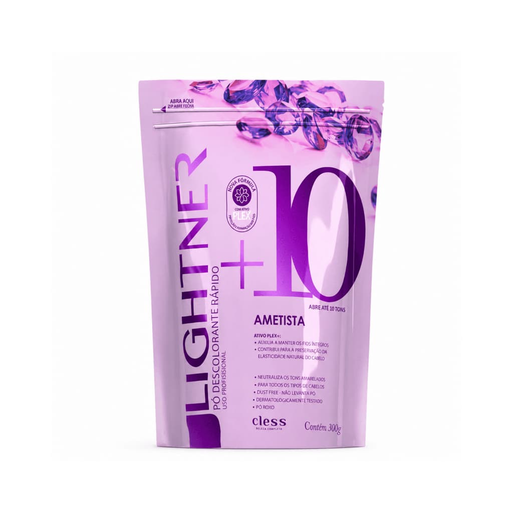 Po Descolorante Capilar Ametista 10 Tons Lightner 300g