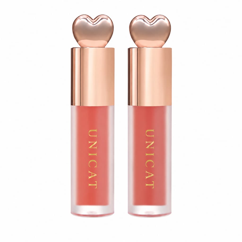 Kit Blush Liquido Dupla Perfeita Para uma Pele Glow Saudável Gloss Tint Unicat