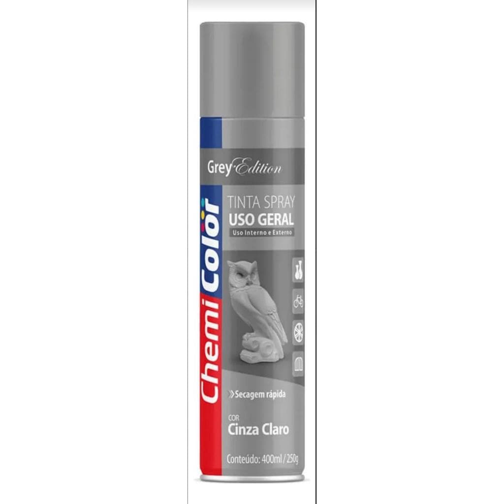 Tinta Spray Cinza Claro 400ml