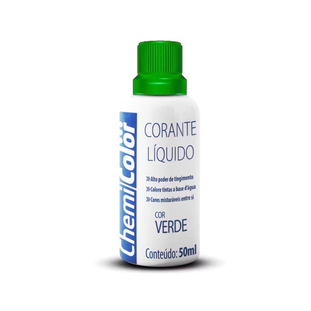 Corante Liquido Verde 50ml Chemi Color
