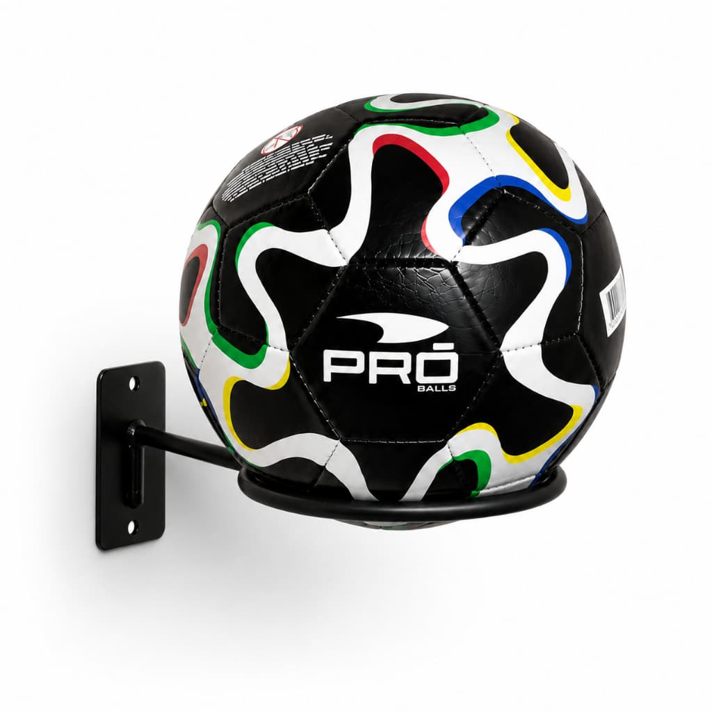 Suporte Bola Futebol Basquete Vôlei + Parafusos e Buchas Aço Reforçado