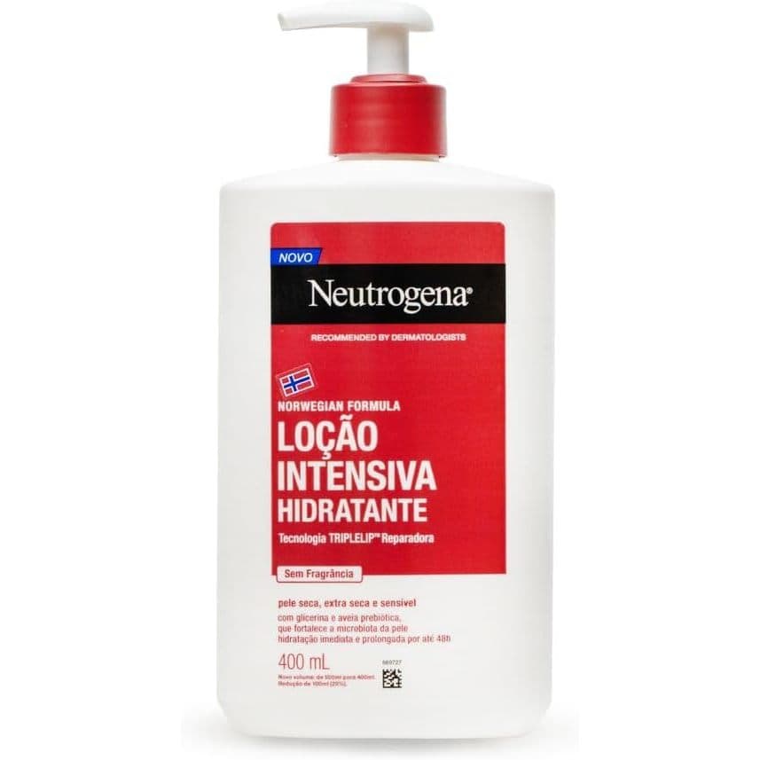 Neutrogena Norwegian Hidratante Corporal Intensivo 400ml - Sem Fragrância (Original)