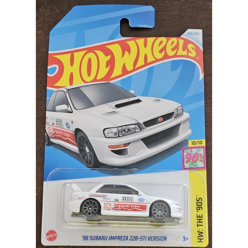 Hot Wheels 98 Subaru Impreza 22B-STi Version - HW: The 90s - HTB12