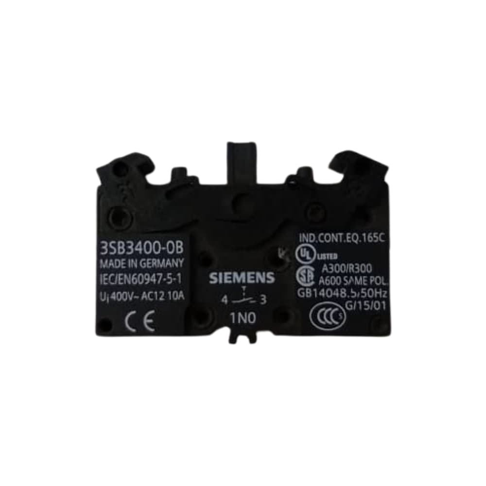 Elemento De Contato Siemens 3sb3400-0b 1na 400v