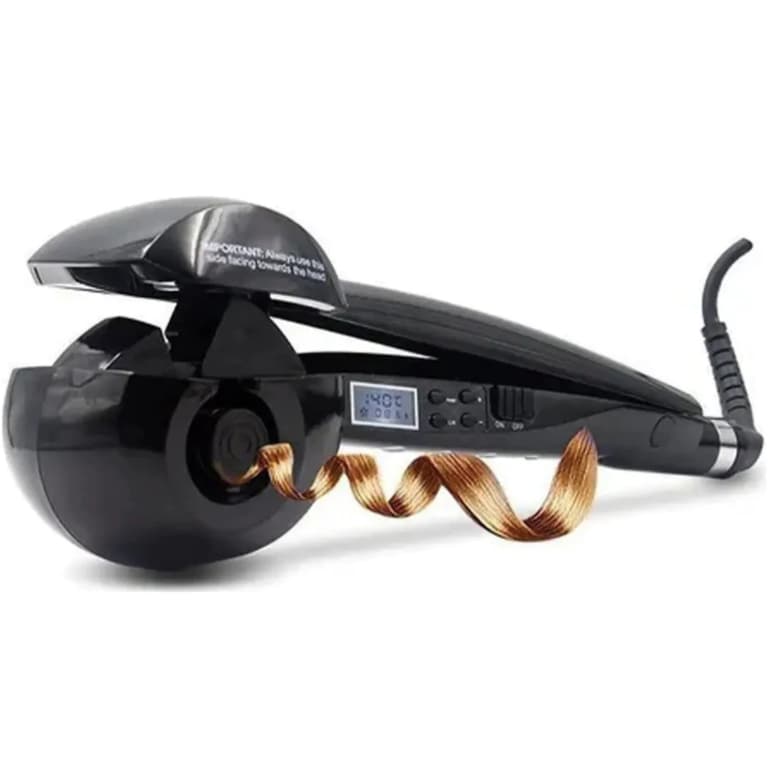 Modelador de Cachos Automático Bivolt Digital - Redução de Frizz, Aquecimento Uniforme, Cachos Duradouros