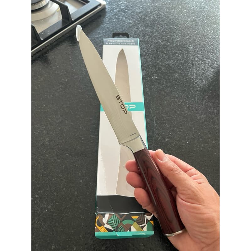 Faca Chef Premium 8” – Precisão e Elegância na Sua Cozinha! 🔪