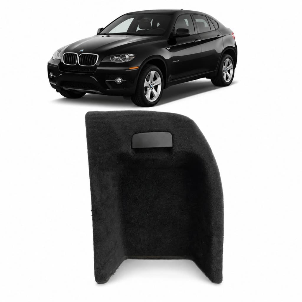 Tampa Forro Esquerdo Porta Malas Bmw X6 2008 A 2013 15671812