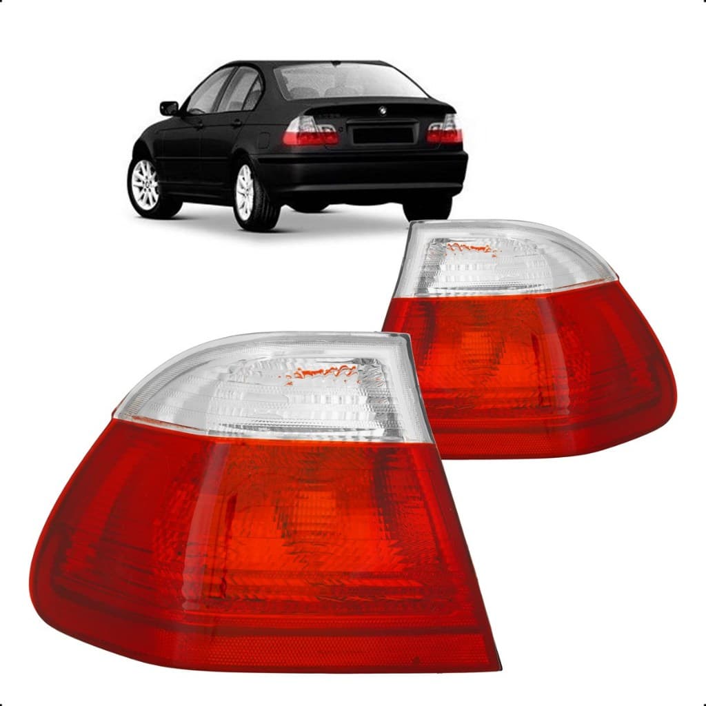 Lanterna Traseira Bicolor BMW Serie 3 99 a 01 DEPO