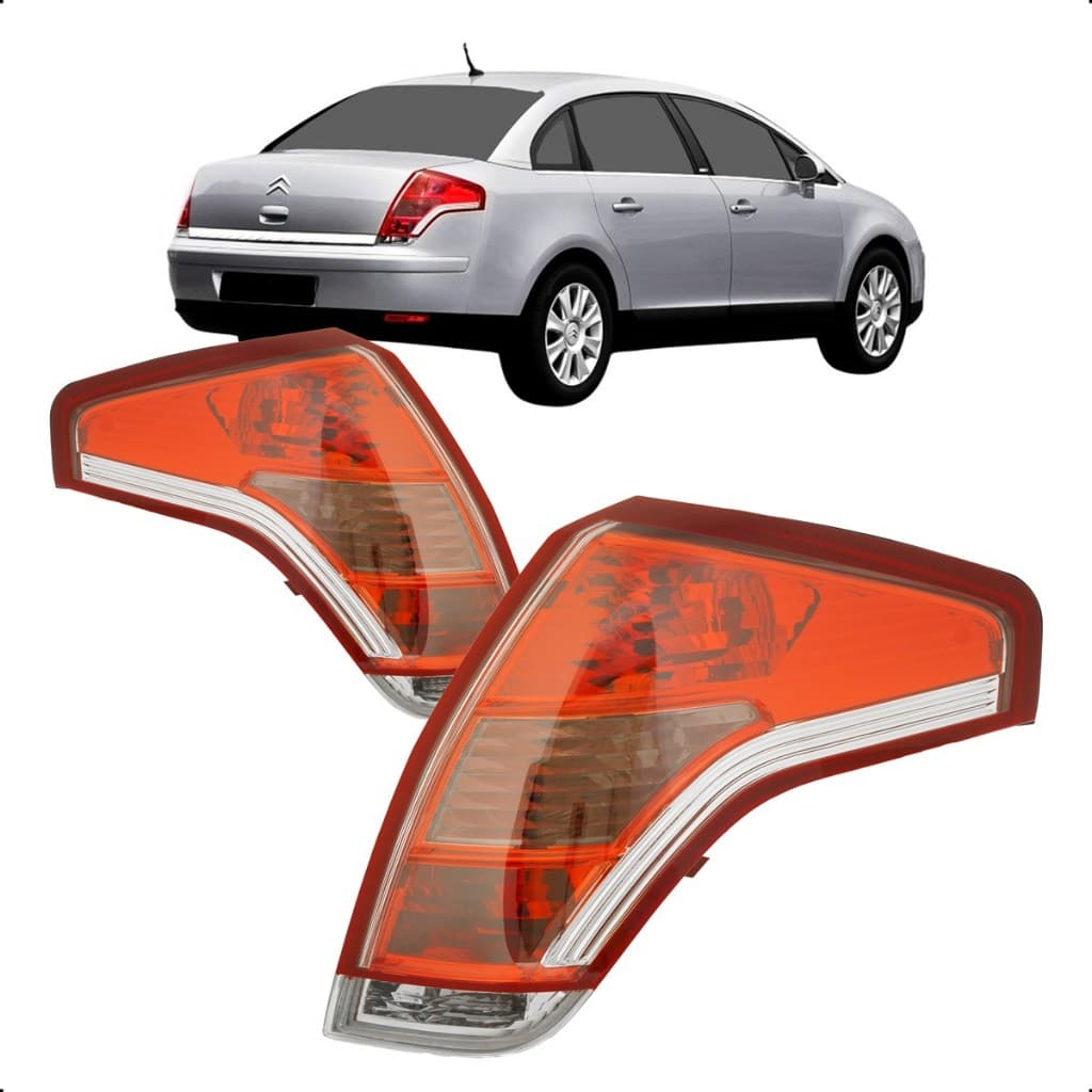 Lanterna Traseira Citroen C4 Pallas Sedan 08 a 14 DEPO