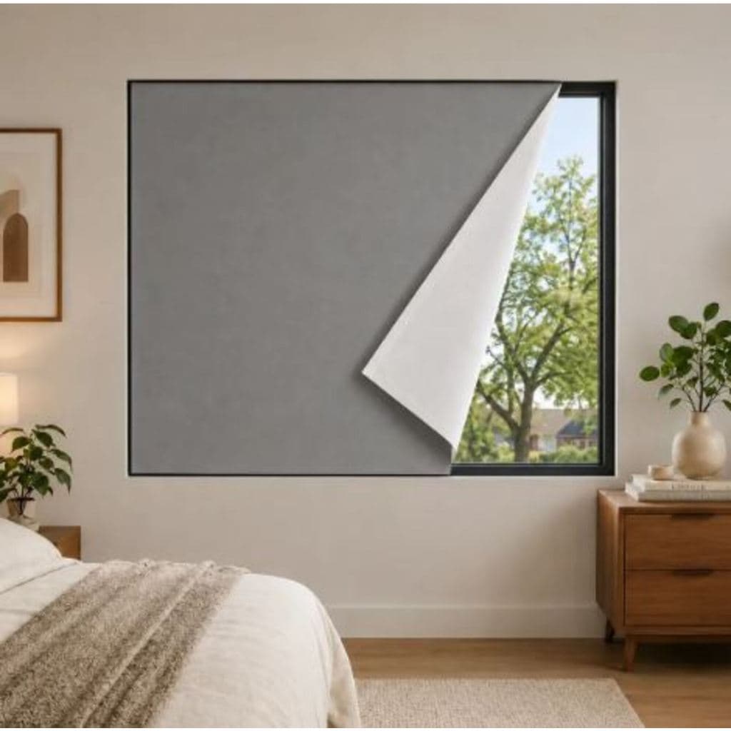 Cortina Painel Blackout Velcro Sala Quarto Cozinha 2,00x1,40