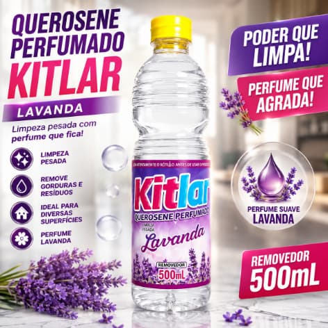Querosene Perfumado Kitlar Limpeza Pesada Removedor Desengordurante