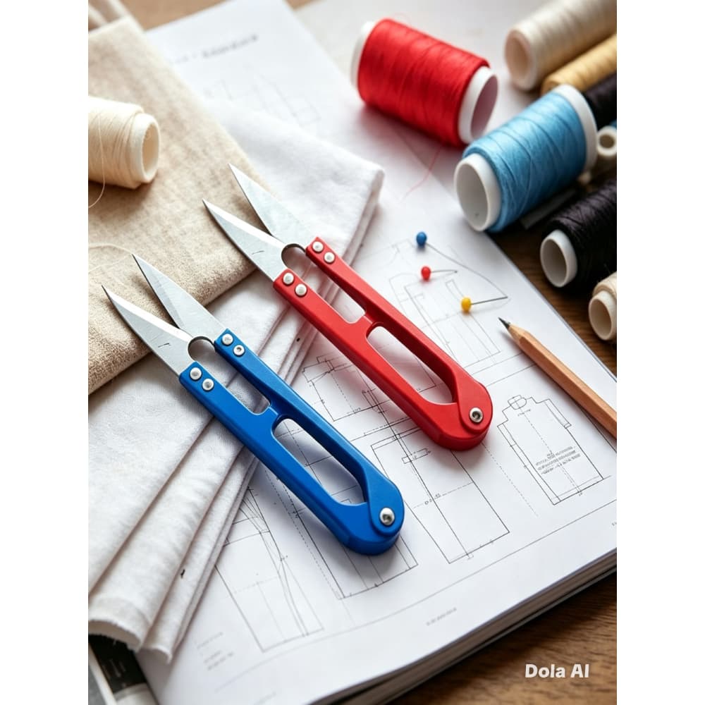 Tesoura de Arremate Kit 2 e 4 unidades Metal Premium NYBC Acabamento Pic. Bordado Artesanato Costura