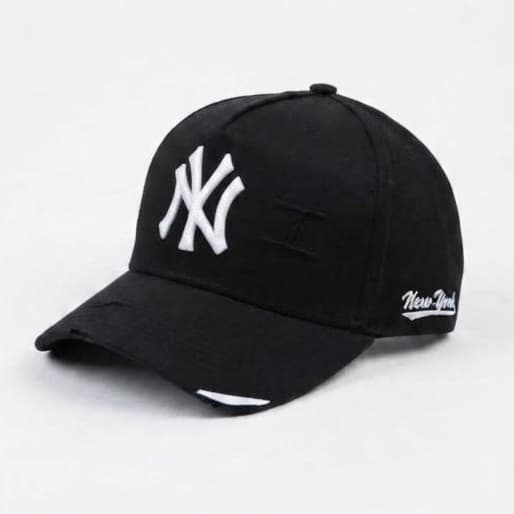 Boné New York Aba Curva  Bordado Alto Relevo Ajustável Strapback Masculino Feminino Envio Rápido