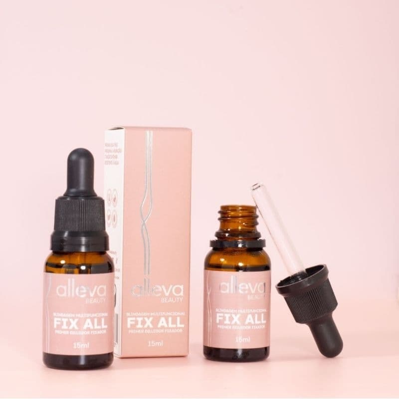 Blindagem Facial Alleva Fixador de Maquiagem Longa Duração Resistente à Água