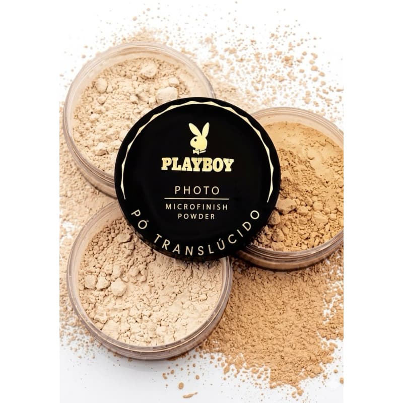 Pó Translúcido Finalizador Playboy com Fórmula Ultrafina para Acabamento Perfeito