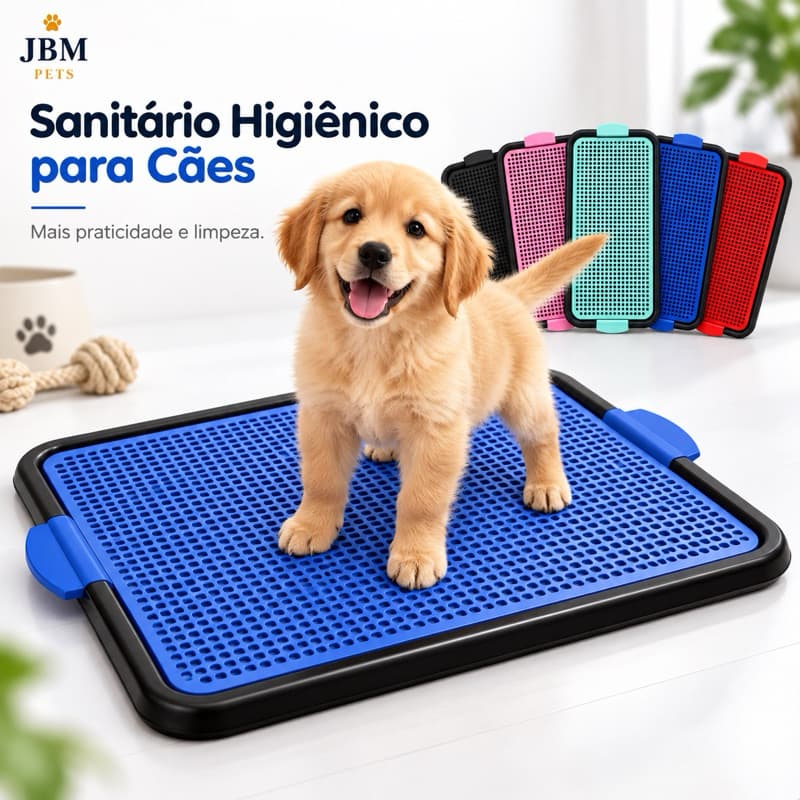 Tapete Higiênico Sanitário Lavável Grade Higiênica Banheiro Canino Cães Educador Higienico  ENVIO IMEDIATO