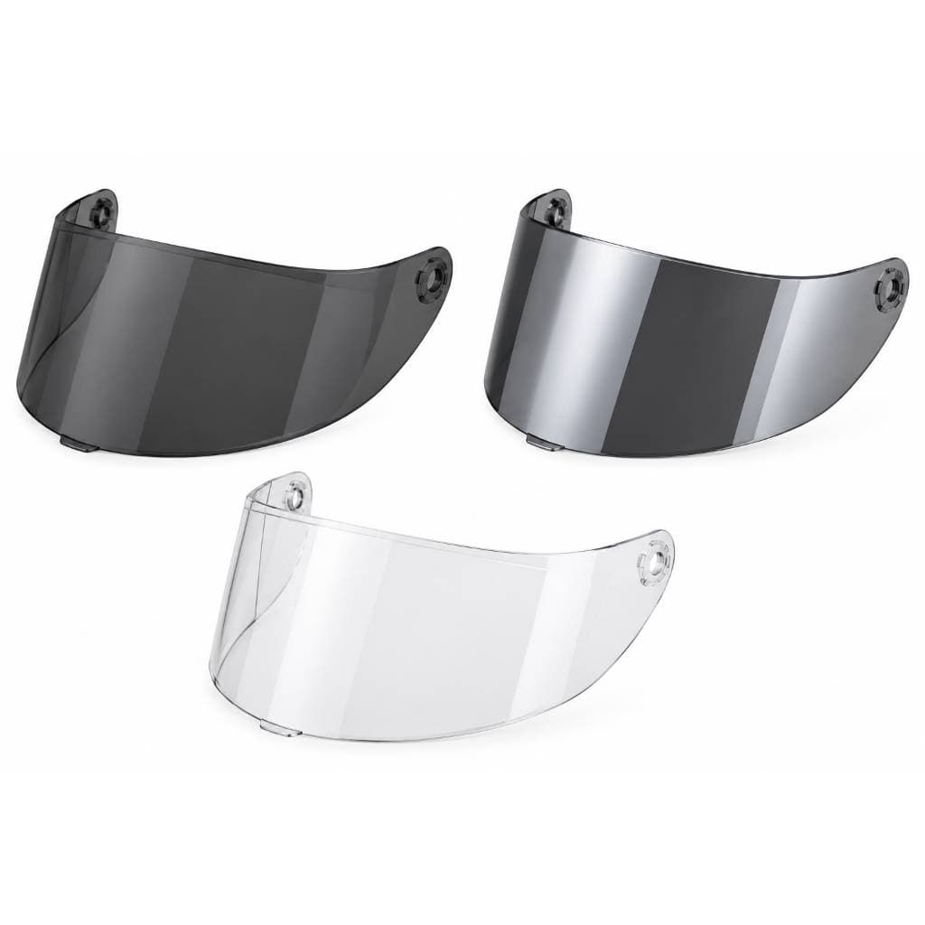Kit Viseiras San Marino Motovisão Fume Cristal Espelhada
