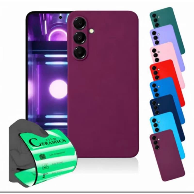 Kit Capinha + Película Galaxy A15 Capa Anti Impacto Samsung Proteção Premium