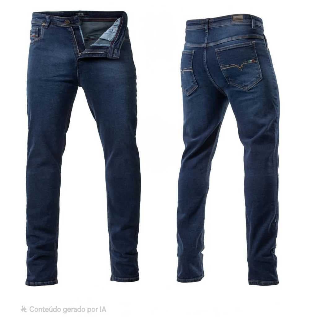 Calça Jeans Masculina Premium Slim Alta Qualidade